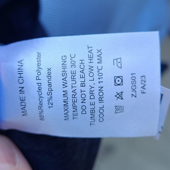 QUINCE Flowknit Ultra Soft Heather Navy XL Mens Performance Hoodie Sweater NEW - Picture 6 of 7